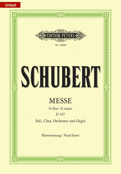 Messe G D167, Piano Reduction