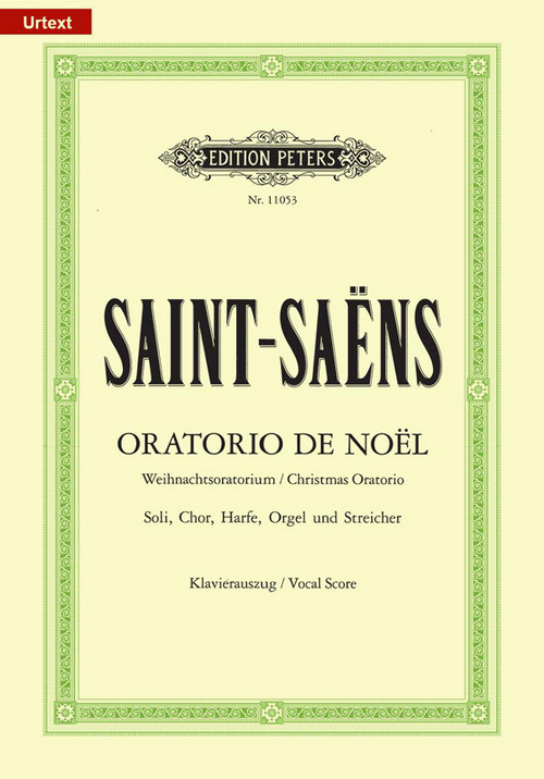Oratorio de Noël, Op. 12, SATB and Ensemble, Score