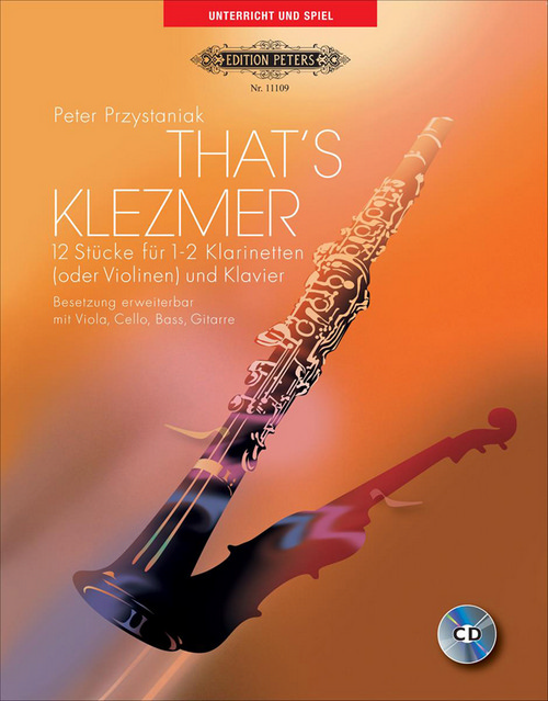 That's Klezmer, for Clarinet and Piano. 9790014109004 That's Klezmer, for Clarinet and Piano. 9790014109004