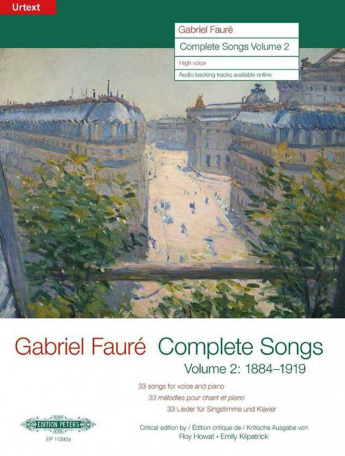 Complete Songs Vol. 2: 33 Songs for High Voice and Piano - Critical edition