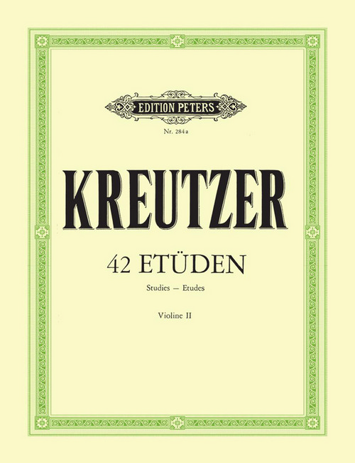 42 Etüden, Violine II