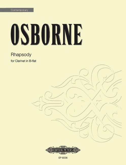 Rhapsody for Clarinet