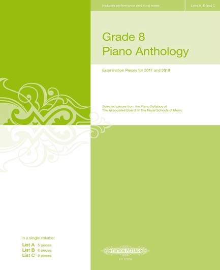 Grade 8 Piano Anthology 2017/2018