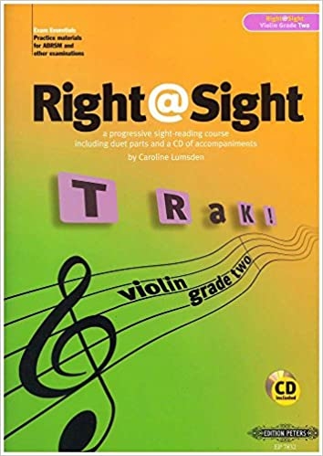 Right@Sight for Violin, Grade 2: includes duet parts and a CD of accompaniments, Violin and Piano
