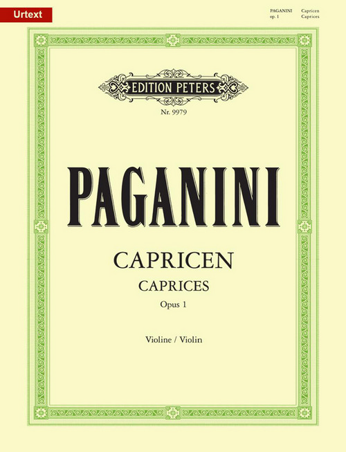 24 Caprices, Op. 1, Violin