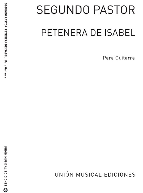 Petenera de Isabel, for Guitar