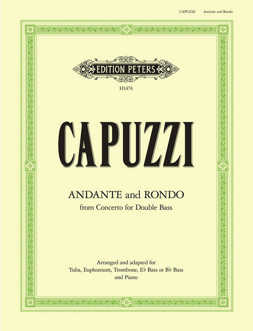 Andante and Rondo, for Tuba or Trombone and Piano