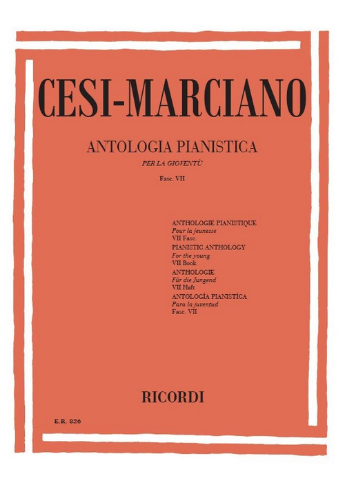 Antologia Pianistica per la Gioventú, Fascicolo VII, Pianoforte