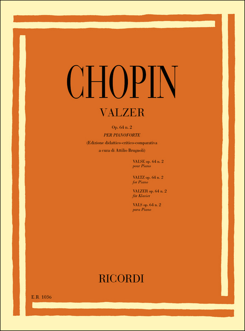 Valzer nº 7 in Do Diesis Minore, Op. 64 nº. 2, per Pianoforte