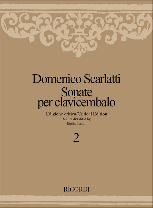 Sonate per Clavicembalo, Volume 2, Ed. Critica E. Fadini