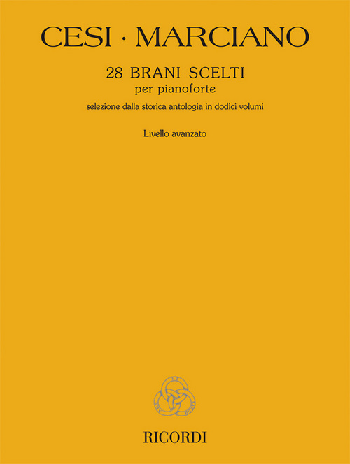 28 Brani Scelti, per Pianoforte, Livello Avanzato, Ed. Cesi-Marciano