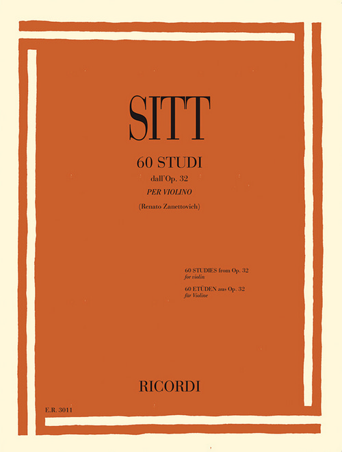 60 Studi dall'Op. 32, per Violino, edizione a cura di Renato Zanettovich
