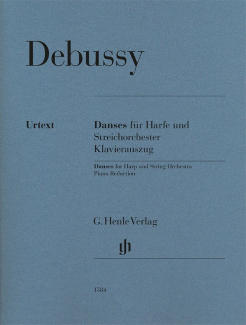 Danses for Harp and String Orchestra. Piano reduction