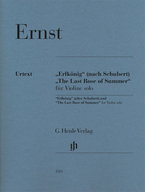 ?Erlkönig? (after Schubert) and ?The Last Rose of Summer?, for violin