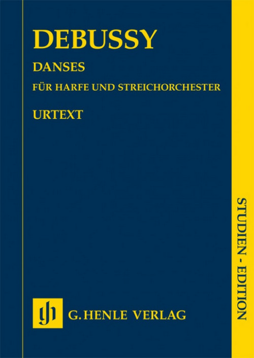 Danses for Harp and String Orchestra. Study Score