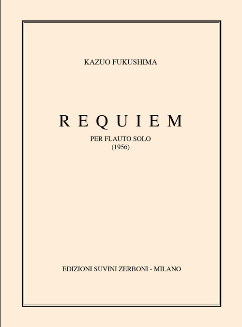 Requiem (1956) per Flauto Solo