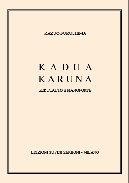 Kadha Karuna (1962), per Flauto e Pianoforte