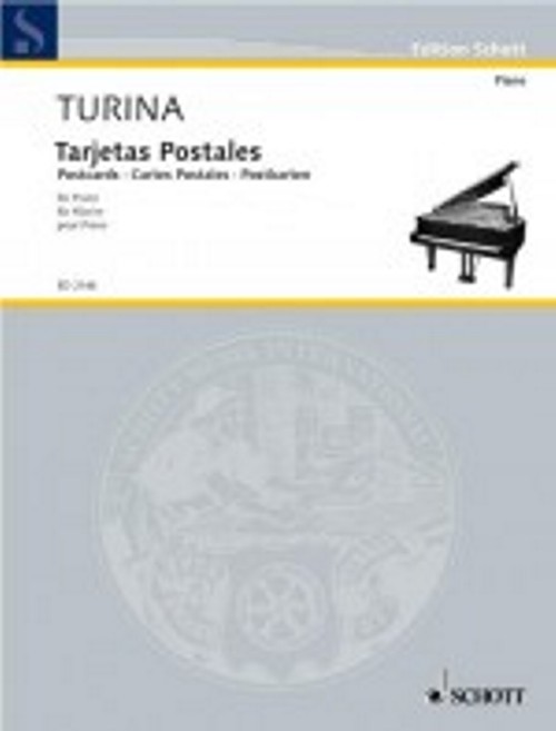 Tarjetas postales, op. 58, para piano