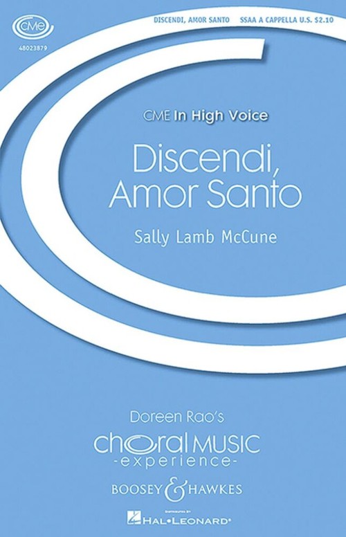 Discendi, Amor Santo, for SSAA a Cappella