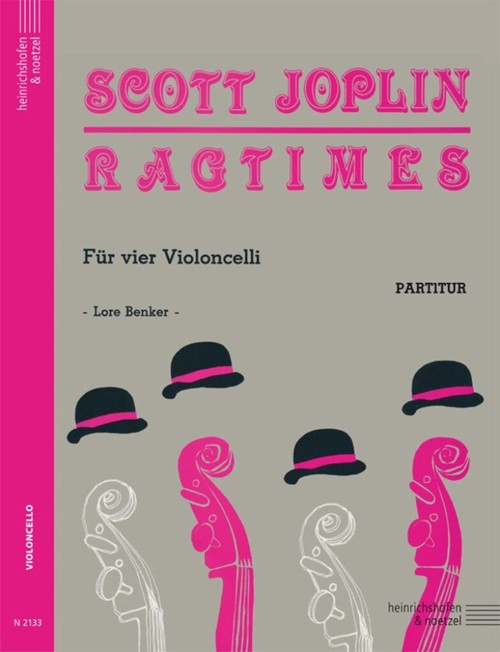 Ragtimes, for four Violoncelli. 9790204421336