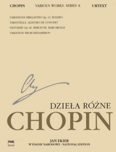National Edition: Various Works, for Piano