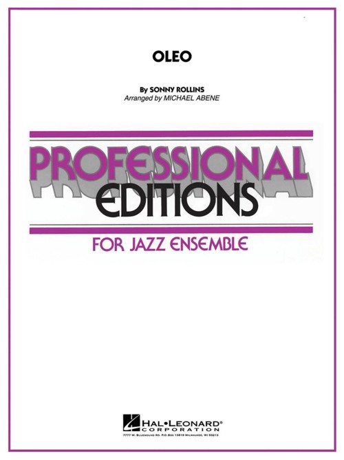 Oleo, for Jazz Ensemble, Set of Parts