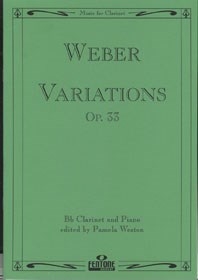 Variations Op. 33, Clarinet. 9790230006187 Variations Op. 33, Clarinet. 9790230006187