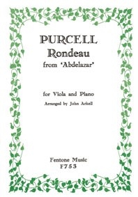 Rondeau From Abdelazar, for Viola and Piano. 9789043156622