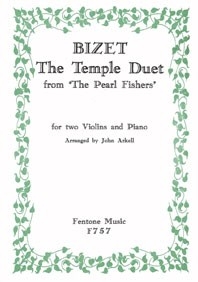Temple Duet: for two violins and piano