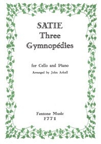 3 Gymnopedies, for Cello and Piano