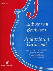 Andante con variazioni , 2 Violins and Piano. 9780571511150 Andante con variazioni , 2 Violins and Piano. 9780571511150