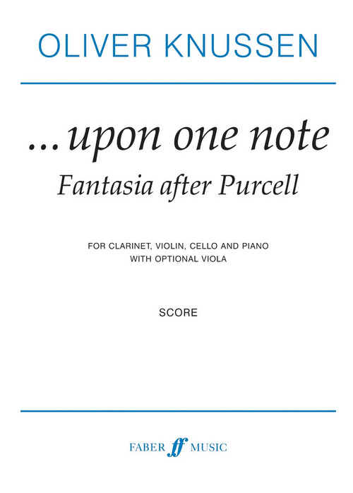 Upon One Note: Purcell Fantasia, for Orchestra, Score