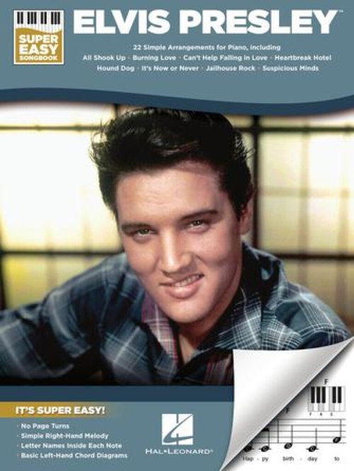 Elvis Presley: Super Easy Songbook, Piano. 9781705146316