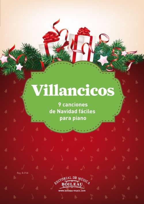 Villancicos. 9 canciones de Navidad fáciles para piano