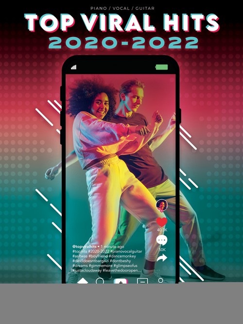 Top Viral Hits 2020-2022, Piano, Vocal and Guitar