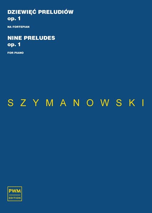 Nine Preludes, Op. 1: Piano, Score