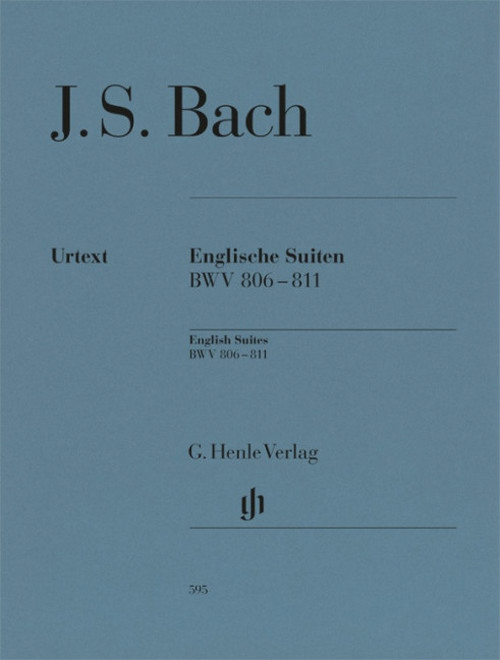 English Suites BWV 806-811, piano