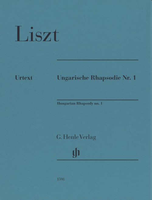 Hungarian Rhapsody no. 1, for piano