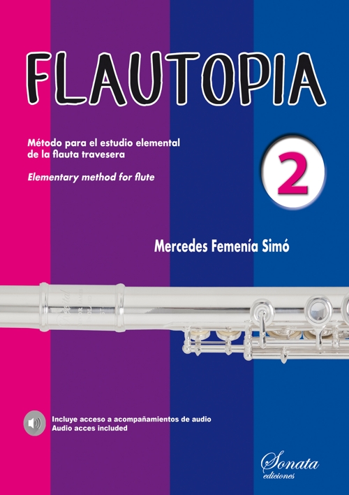 Flautopía, método para el estudio elemental de la flauta travesera, vol. 2. 9790692212355