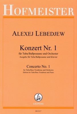 Concerto No. 1 (Concerto in One Movement) for Tuba or Bass Trombone and Orchestra, Piano Reduction
