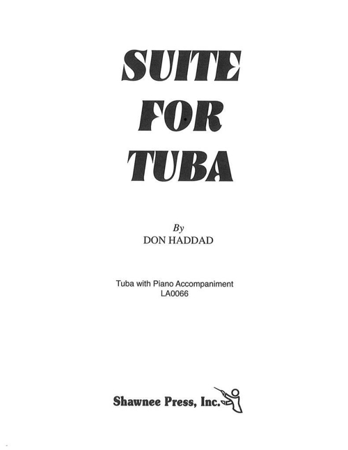 Suite for Tuba, with Piano Accompaniment