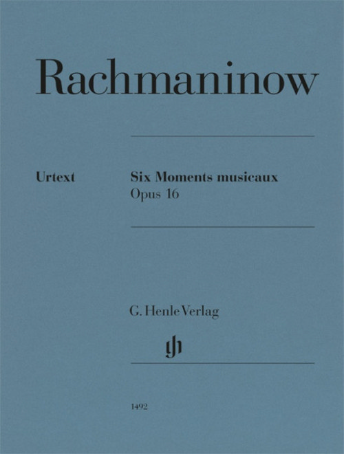 Six Moments musicaux op. 16, for Piano
