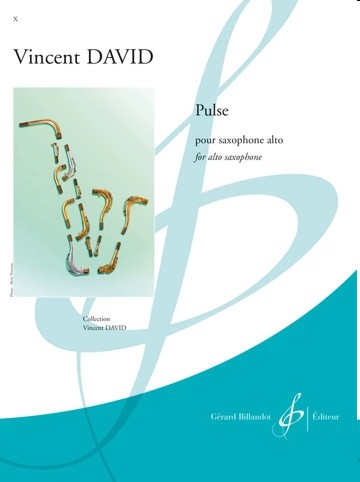 Pulse, pour saxophone alto. 9790043100218