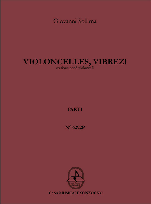 Violoncelles, vibrez! versione per 8 violoncelli, Set of Parts
