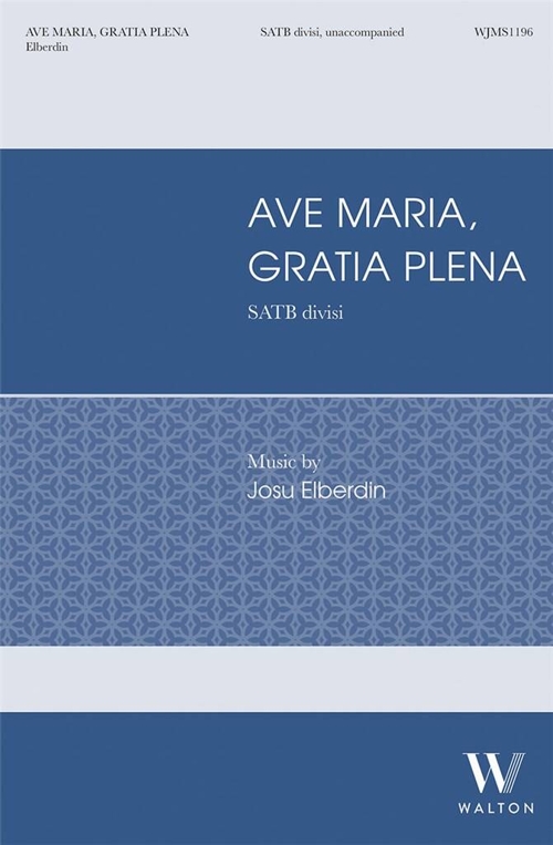 Ave Maria, gratia plena, SATB divisi (pack of 5 sheets)