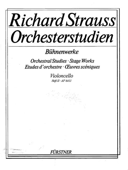 Orchesterstudien aus seinen Bühnenwerken: Violoncello Vol. 2, Salome