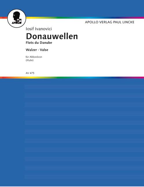 Donauwellen, Walzer (Orig.), for accordion