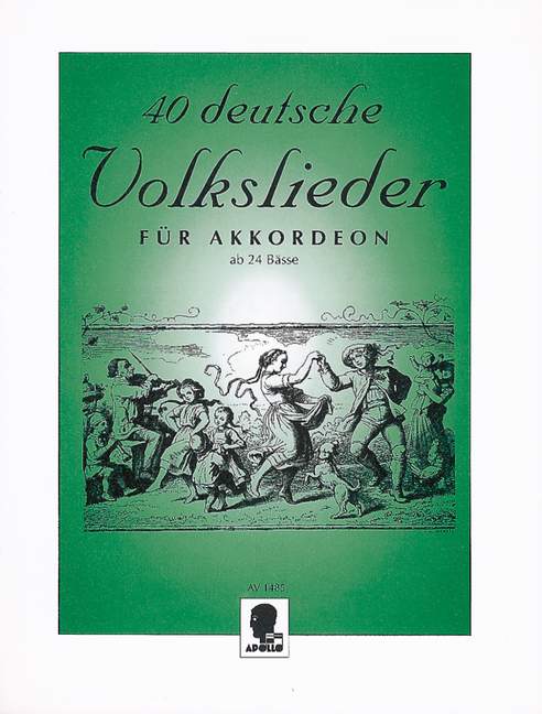 40 deutsche Volkslieder, for accordion