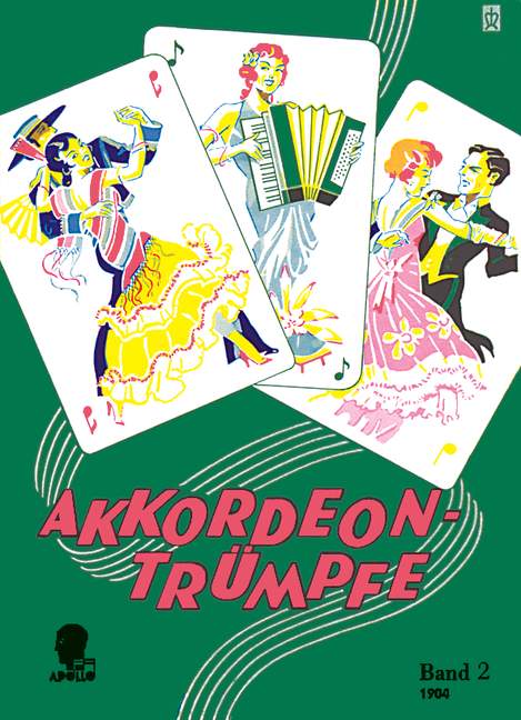 Akkordeon Trümpfe Vol. 2, 59 Evergreens. Bekannte Schlager-Melodien in einem Band, for accordion
