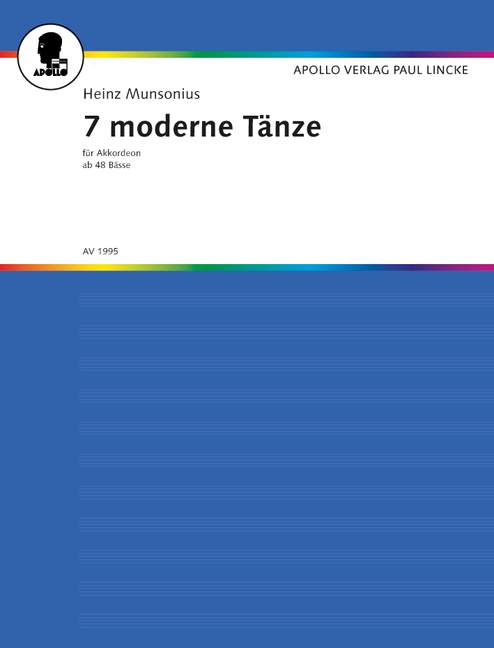 7 moderne Tänze, for accordion